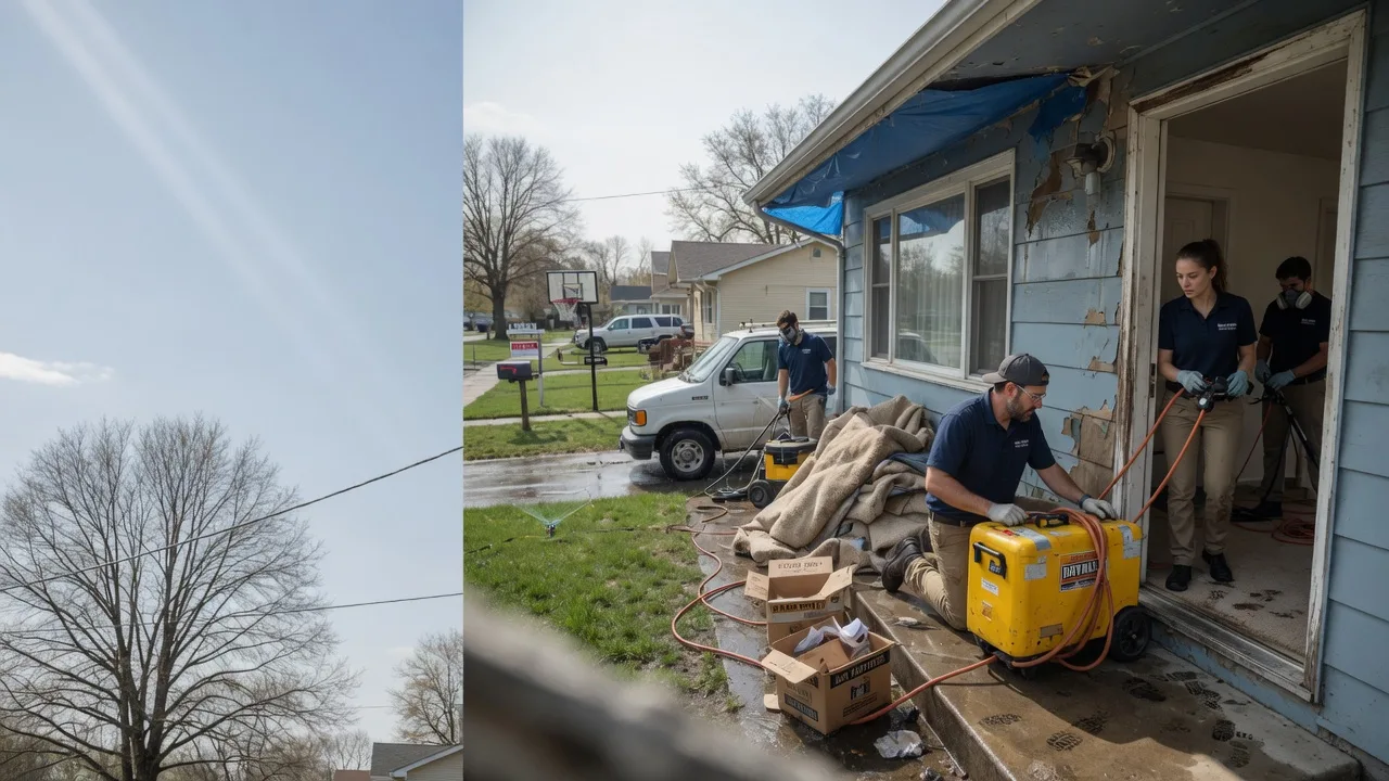 Basement Flood Cleanup in Knippa, TX near me
